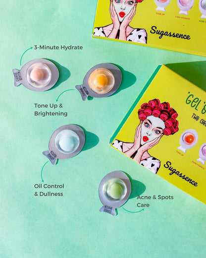 ‘Gel’ous Of You : Two Core Gel Masks