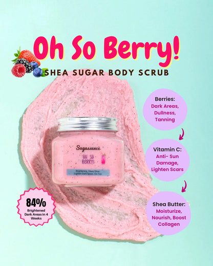 Sugassence Sugar Rush Body Scrub Basket – Worth Rs. 3400